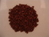 Colored material sands
